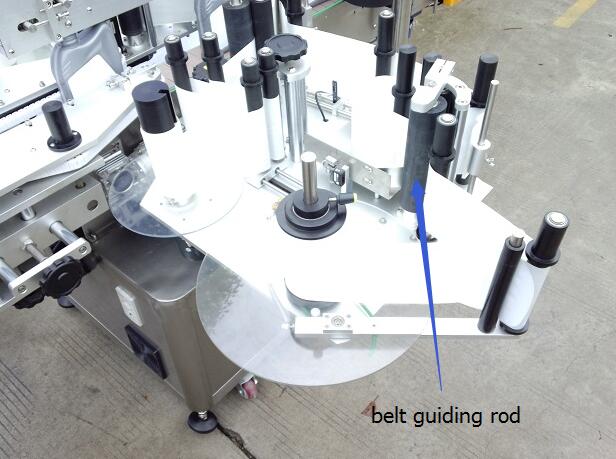 ობიექტის ამოცნობა ჯადოსნური თვალის ავტომატური ორმაგი მხარის სტიკერების ეტიკეტირების აპარატთან, ბრუნვით