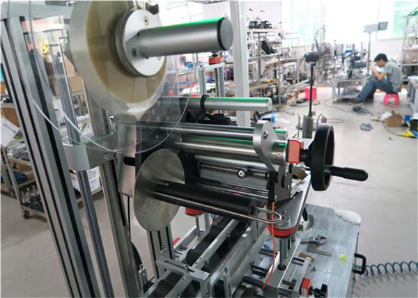 ავტომატური ზედა ეტიკეტირების აპარატი ბრტყელი ზედაპირის ეტიკეტის აპლიკატორი კონვეიერის / ზედა ეტიკეტირების აღჭურვილობით