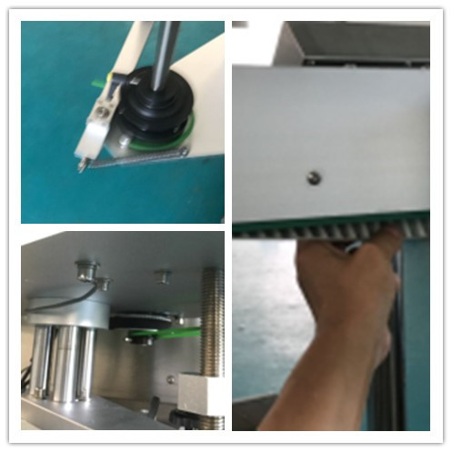 ლუდის ბოთლის ორმაგი გვერდითი სტიკერების ეტიკეტირების აპარატი, სტიკერების ავტომატური ეტიკეტირების აპარატი